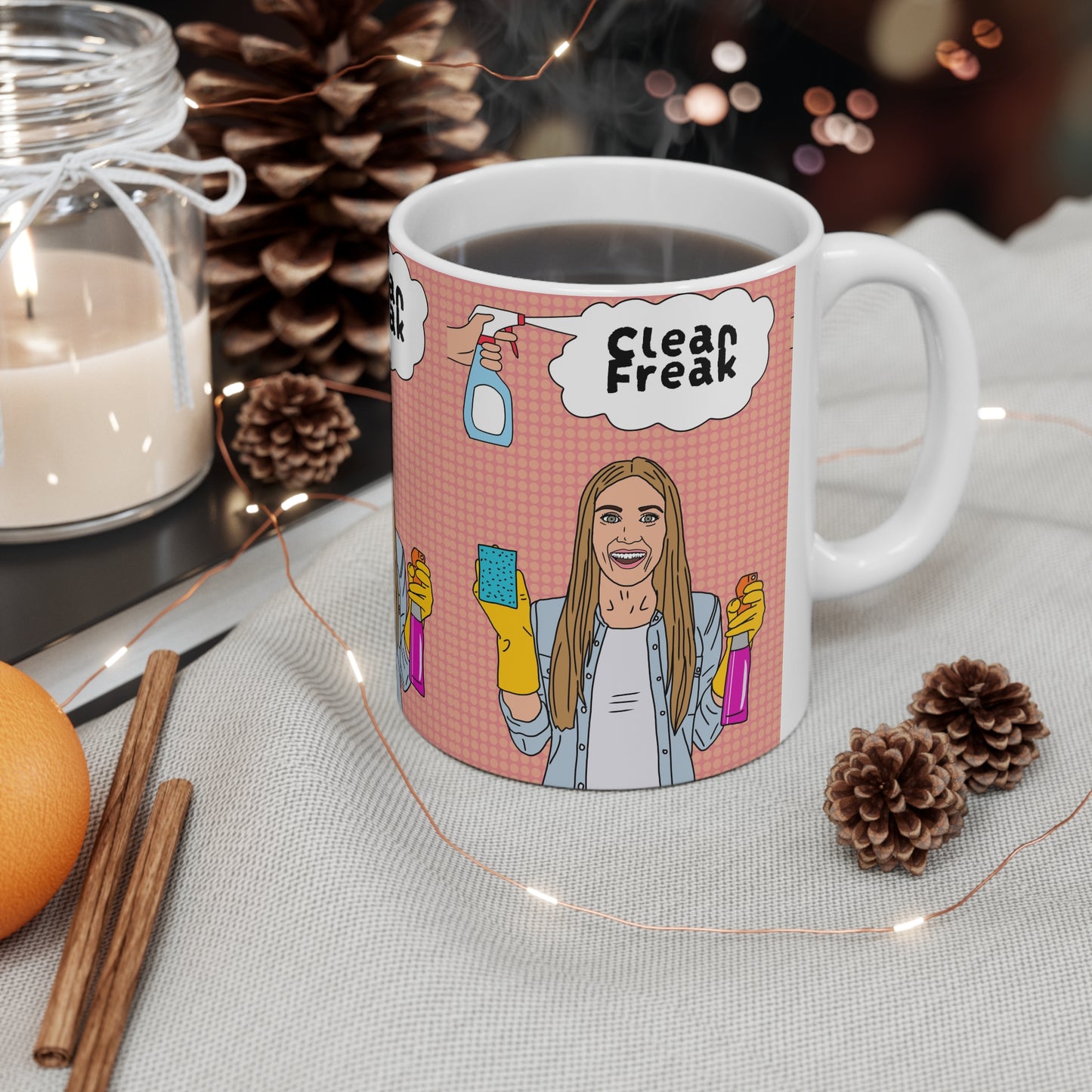 Clean Freak | Funny Mug | More Jam