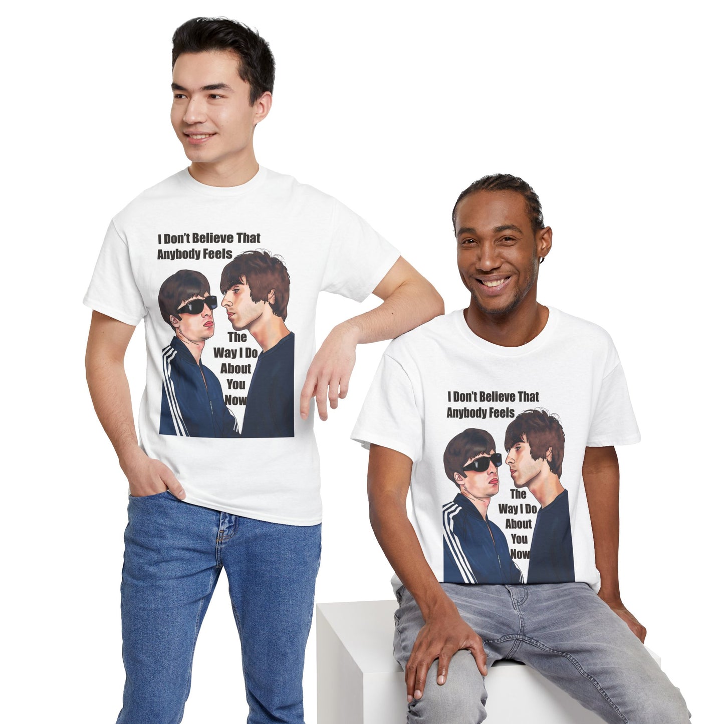 Oasis Wonderwall — 'I Don't Believe That Anybody Feels The Way I Do About You Now' Tee