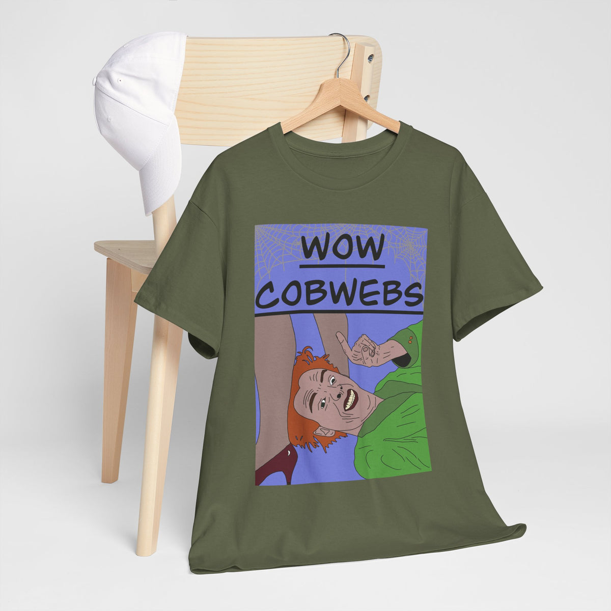 Drop Dead Fred | Wow Cobwebs T-Shirt | More Jam