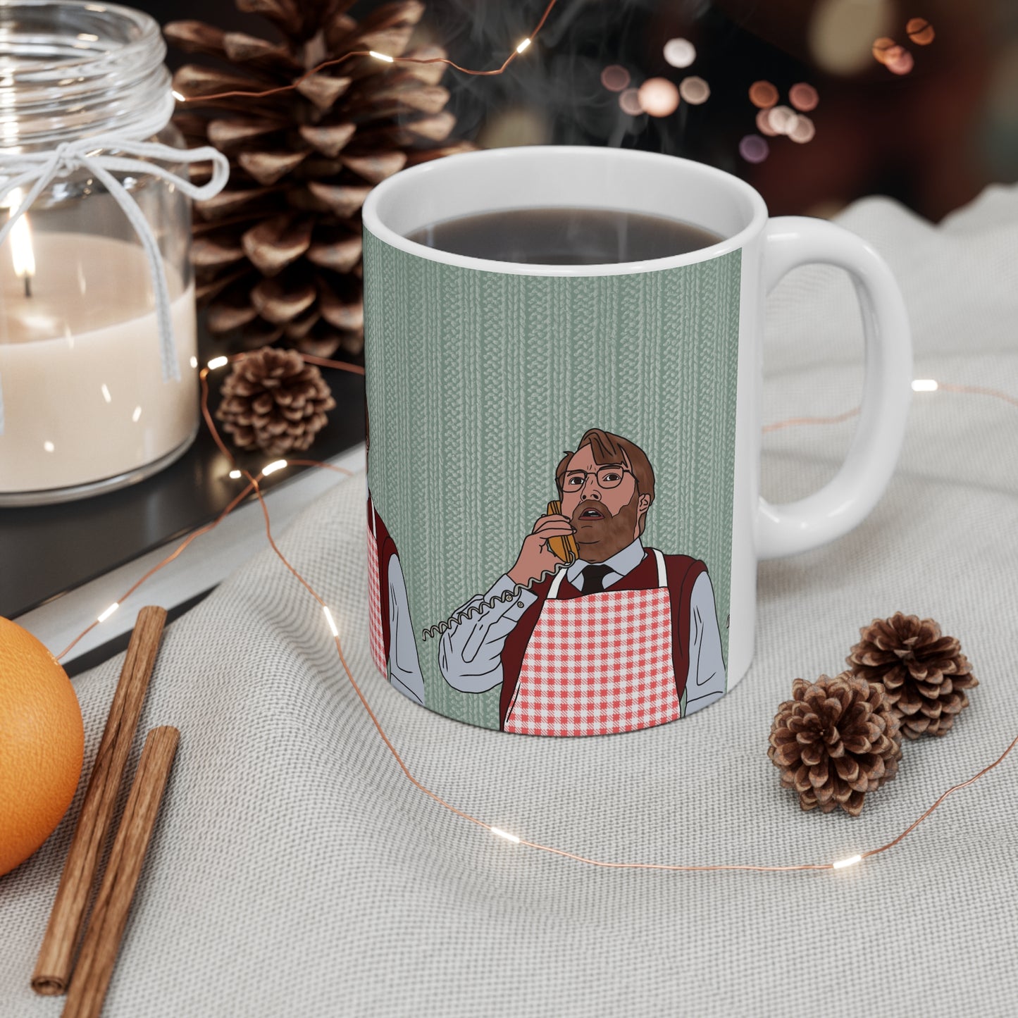 Ludwig Knit Pattern Mug | More Jam