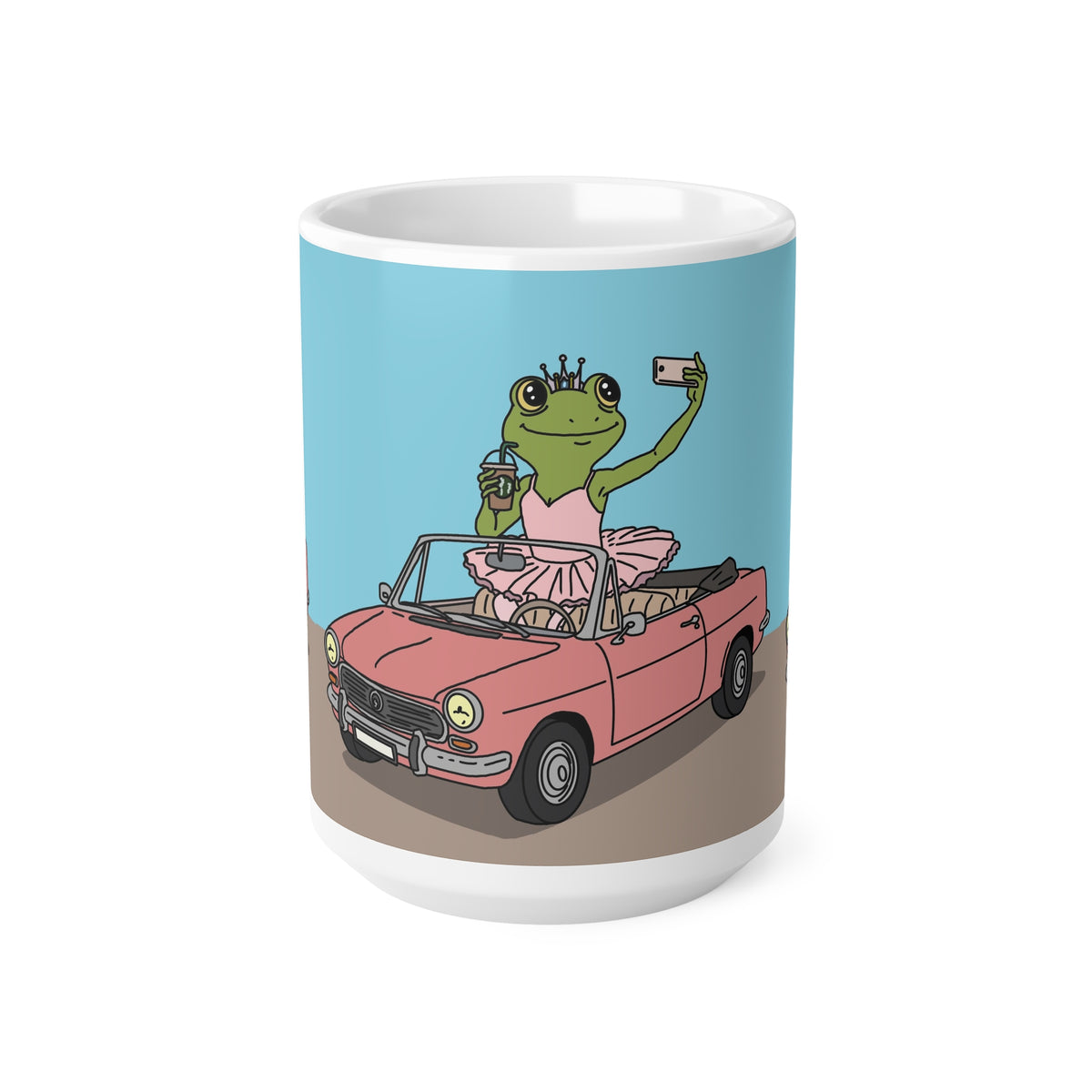 Frog | Princess Selfie Mug | More Jam