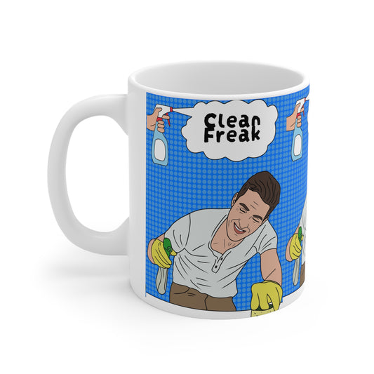 Clean Freak | Funny Mug | More Jam