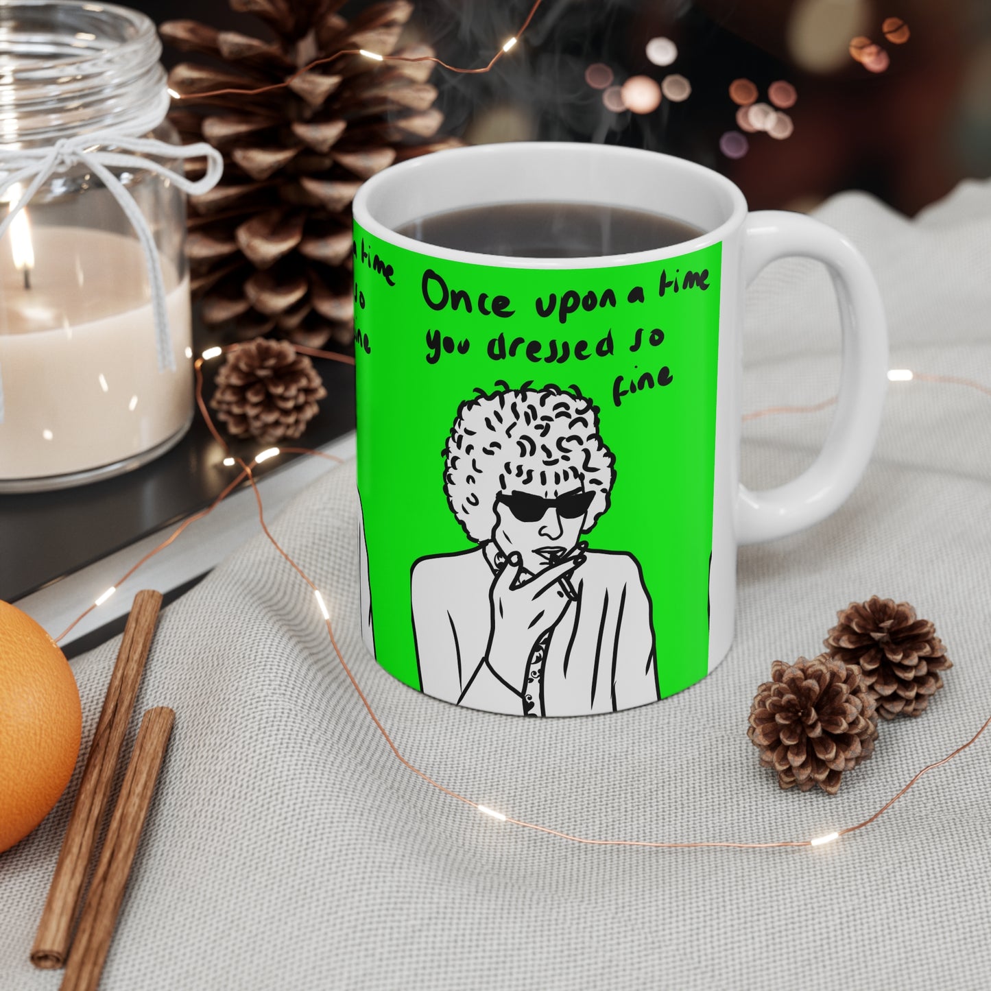 Bob Dylan | Like A Rollin Stone Mug | More Jam