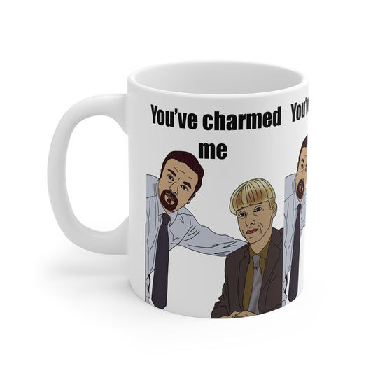 The Office | Gareth Keenan & David Brent You’ve Charmed Me Mug | More Jam
