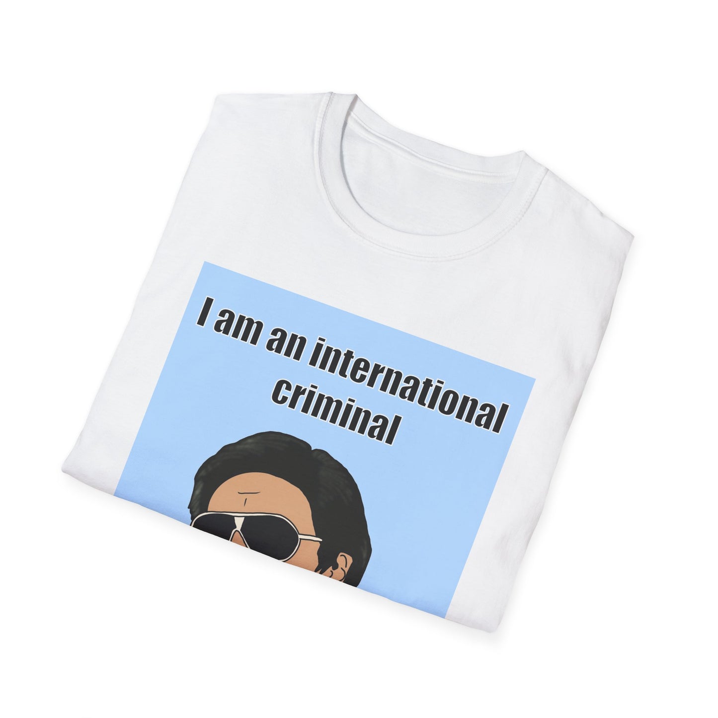 The Hangover Graphic T-Shirt — "I Am an International Criminal" Retro Portrait Tee