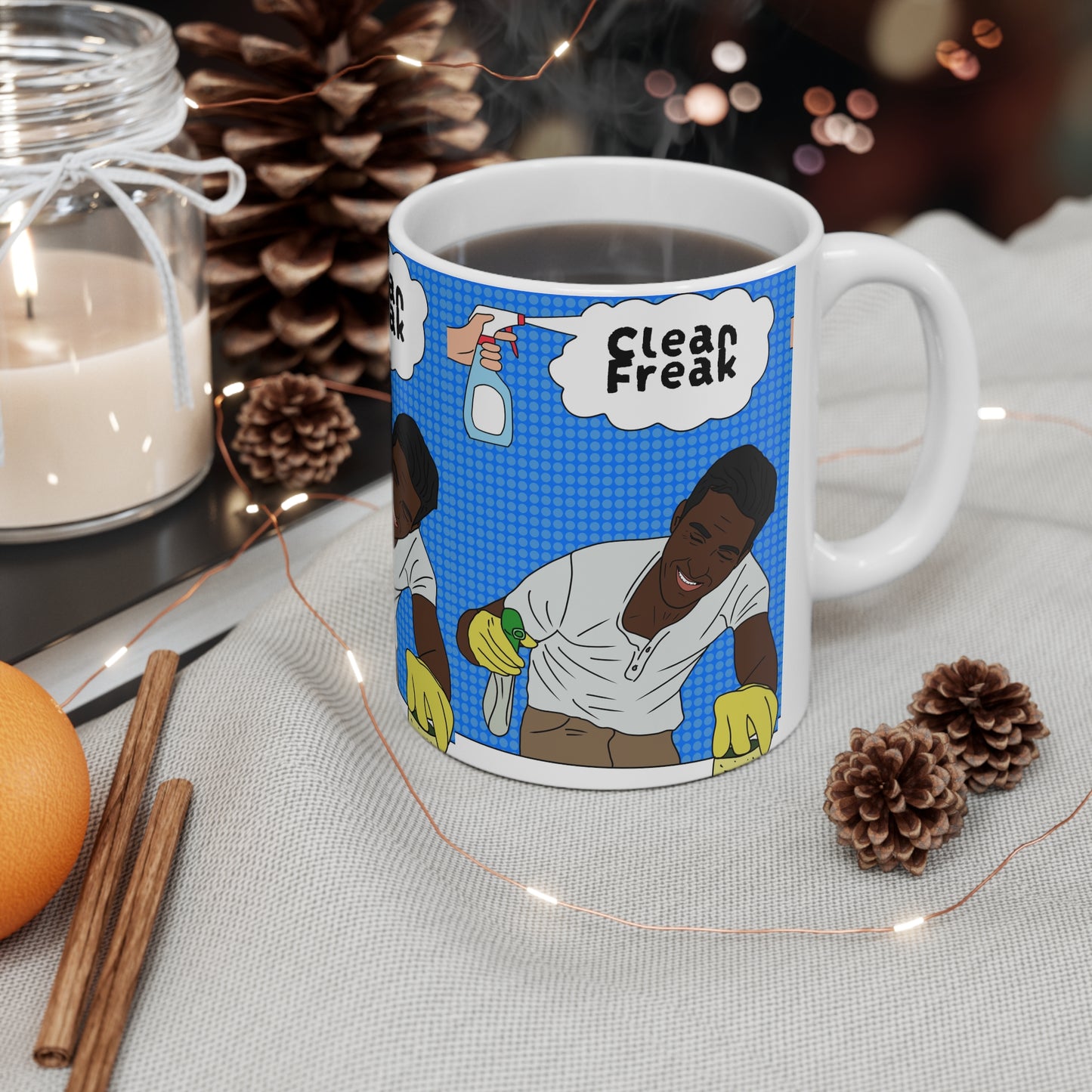 Clean Freak | Funny Mug | More Jam