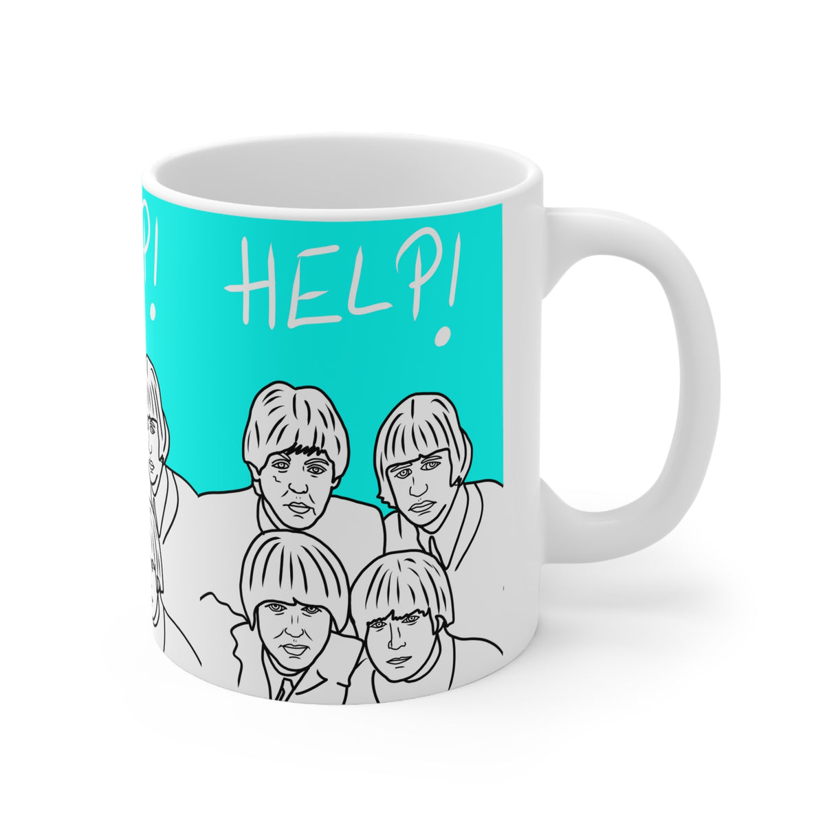 The Beatles | Help! Mug | More Jam