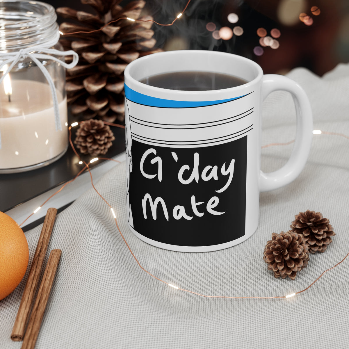 Dumb & Dumber Gday Mate | Lloyd Christmas Mug | More Jam