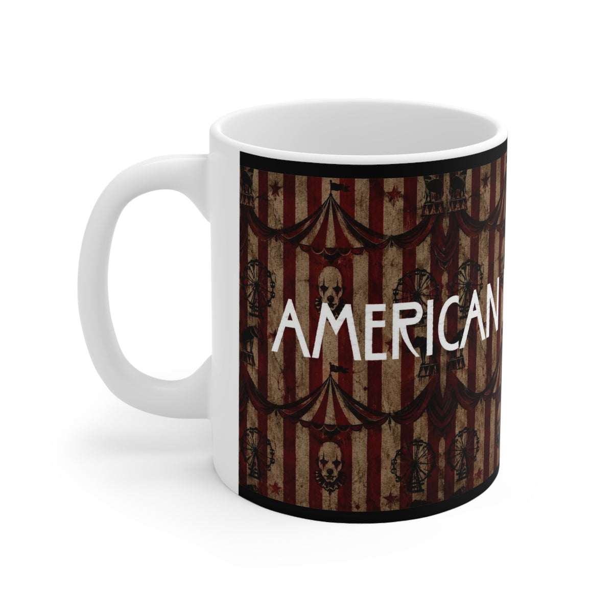 American Horror Story Circus | Patterned Mug | More Jam