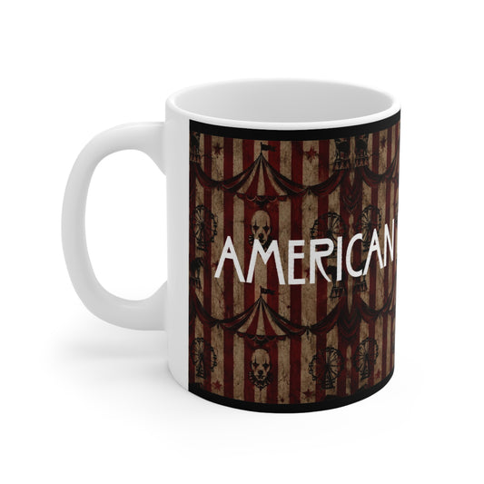 American Horror Story Circus | Patterned Mug | More Jam