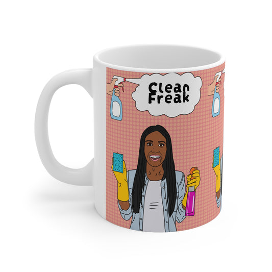 Clean Freak | Funny Mug | More Jam