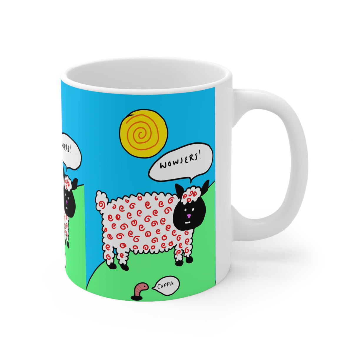 Bright Sheep Cuppa | Funny Mug | More Jam