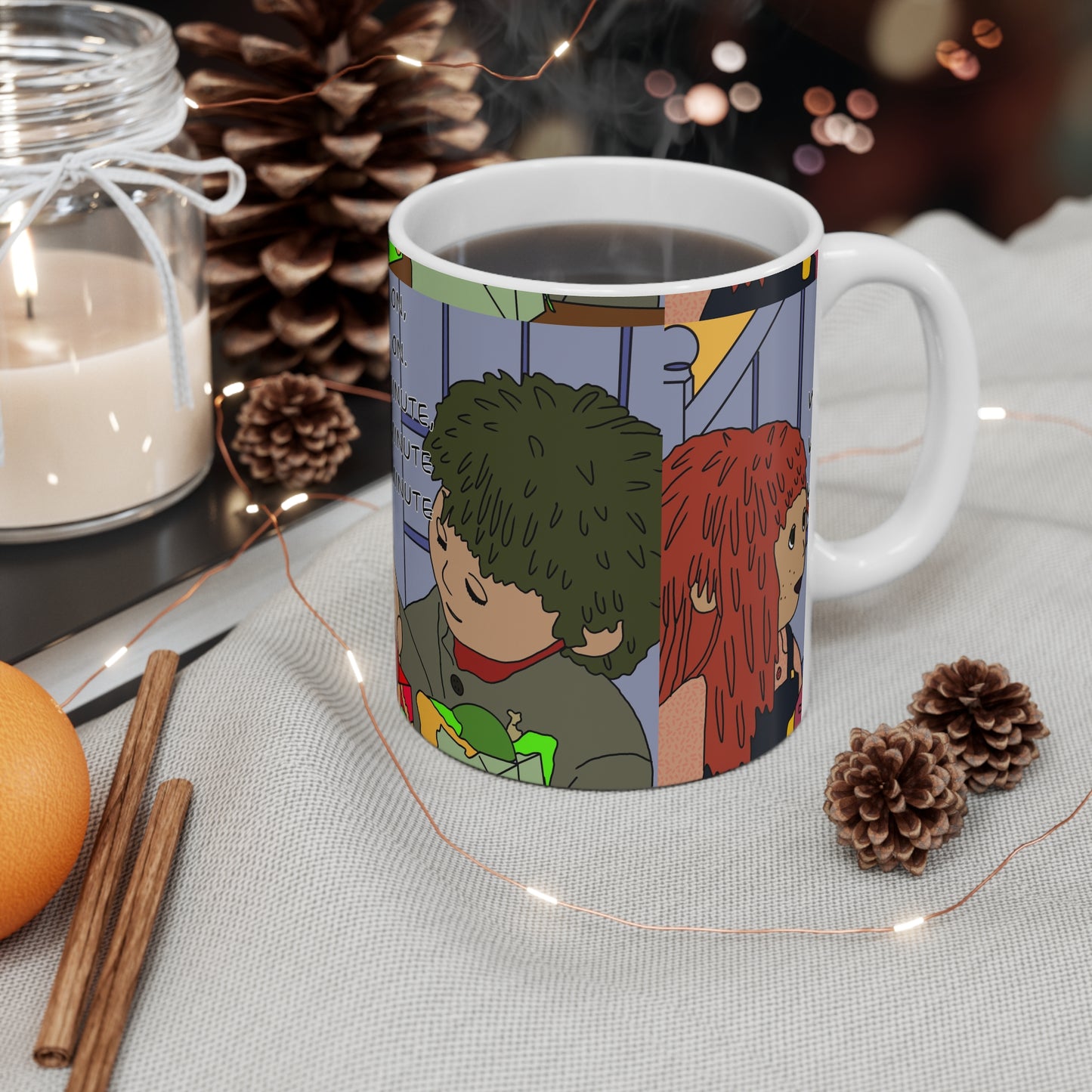 Coffee Mug — 'Hang On, Wait a Minute'