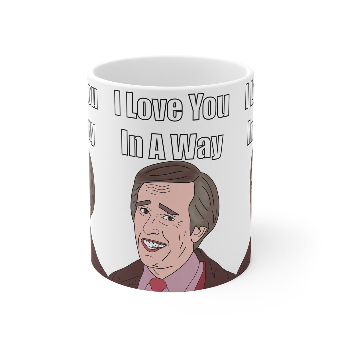 Alan Partridge | I Love You In A Way Mug | More Jam