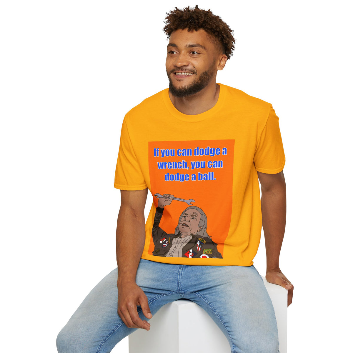 Dodgeball | Dodge a Wrench T-Shirt | More Jam