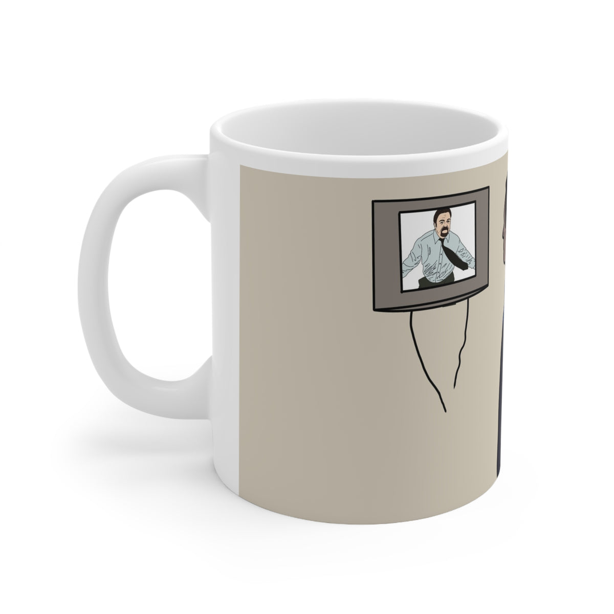 The Office US | Michael Scott Plasma TV Mug | More Jam