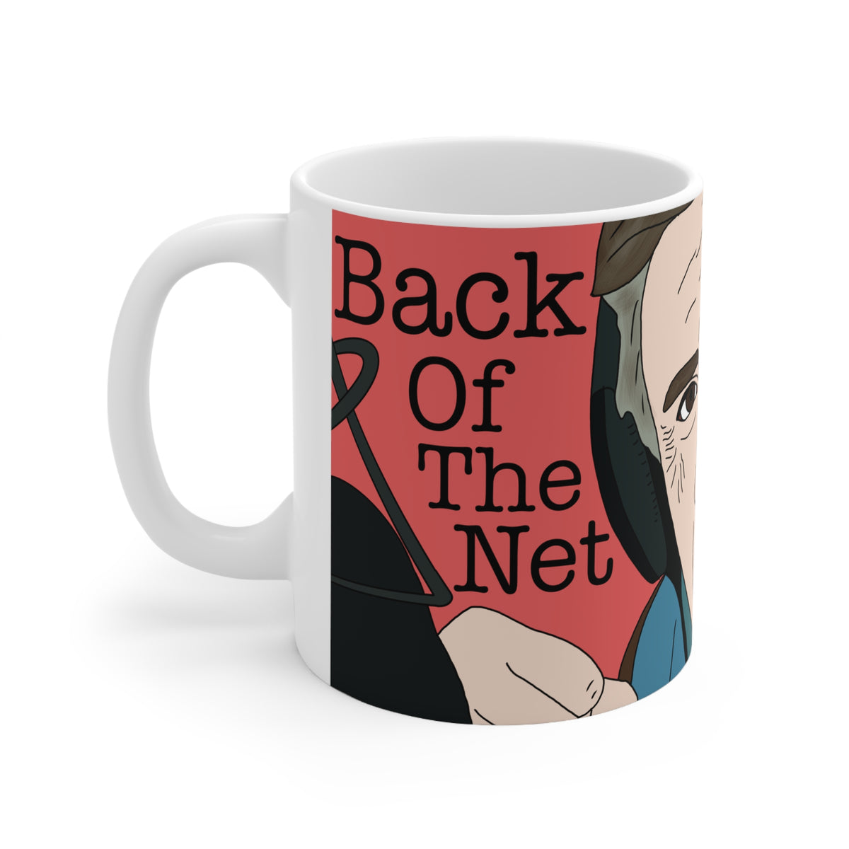 Alan Partridge | Back Of The Net Mug | More Jam