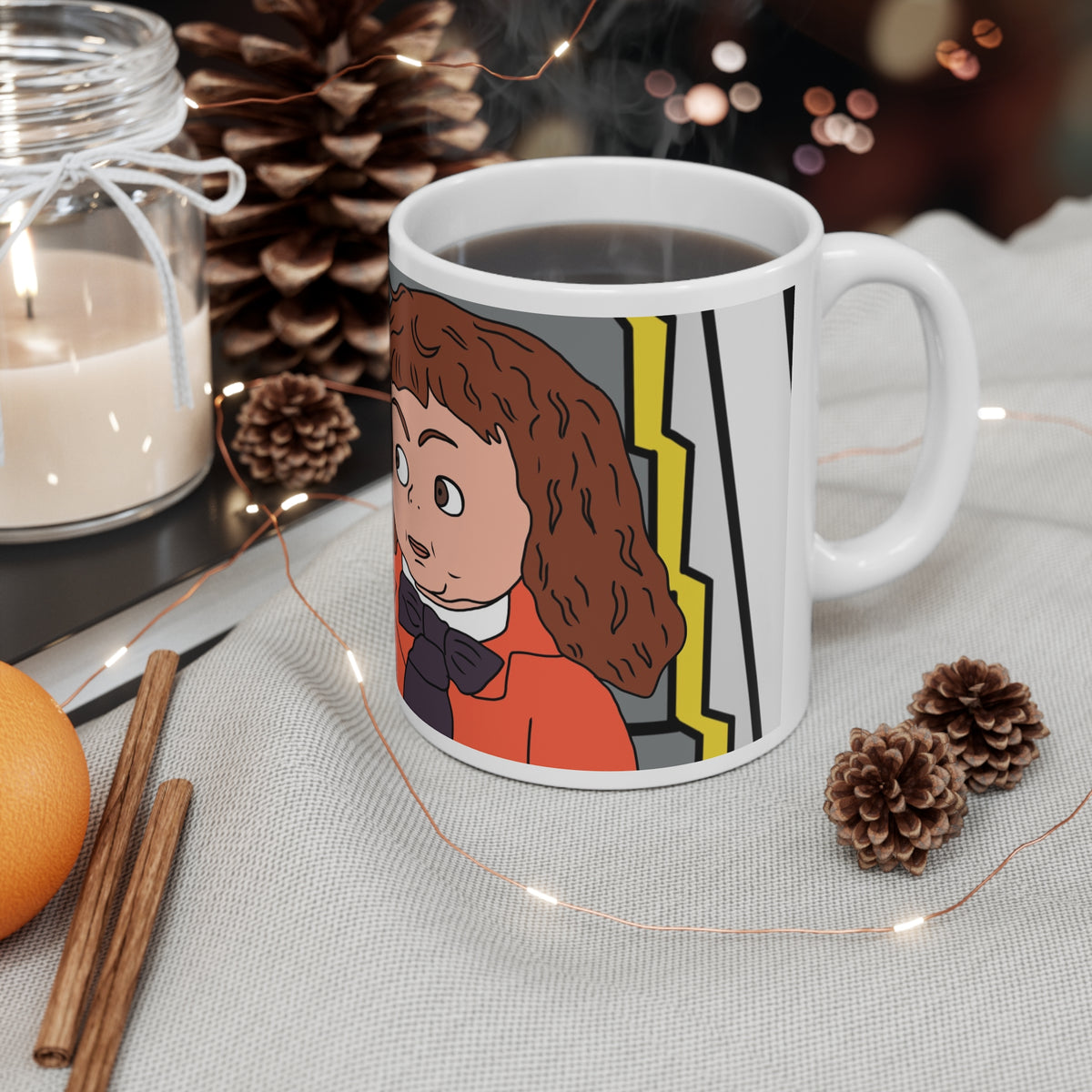 Us Going Down Instead Of Up Bestie Mug
