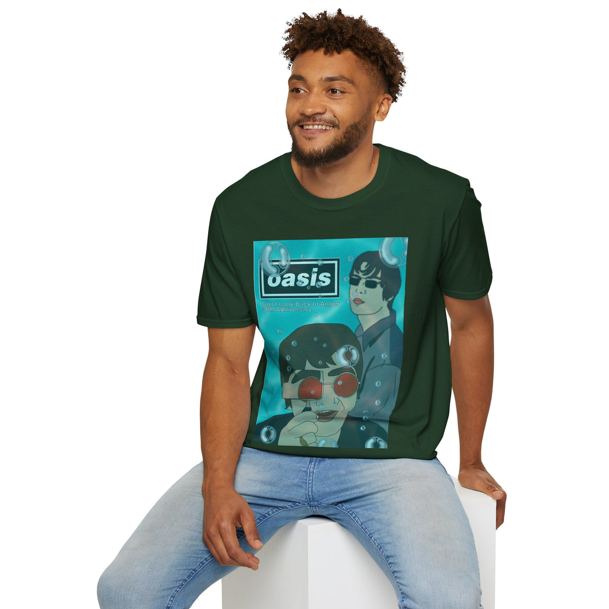 Oasis | Don’t Look Back In Anger 30th Anniversary T Shirt | More Jam
