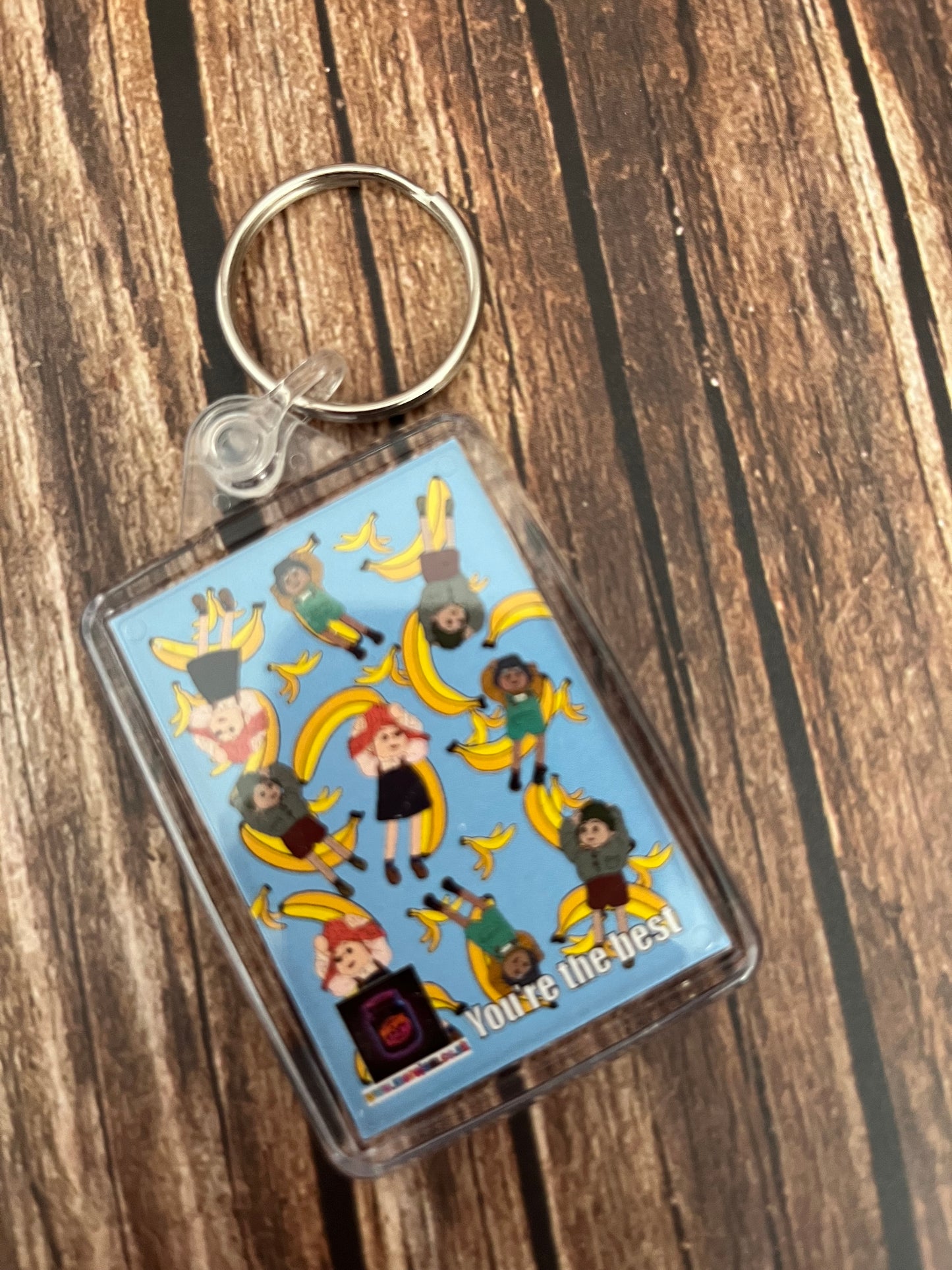 Falling Tots Keyring Limited Edition