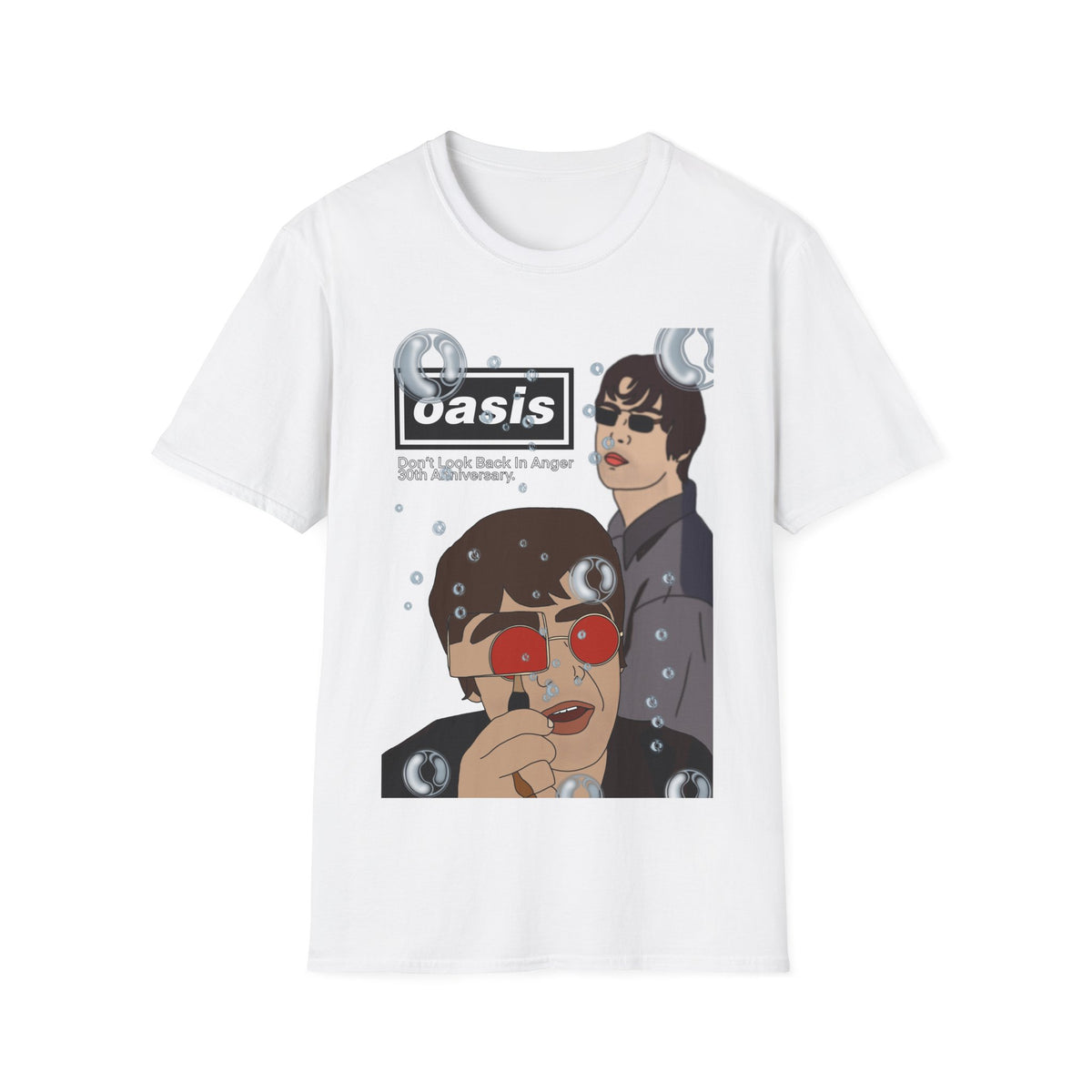 Oasis | Don’t Look Back In Anger 30th Anniversary T-Shirt | More Jam