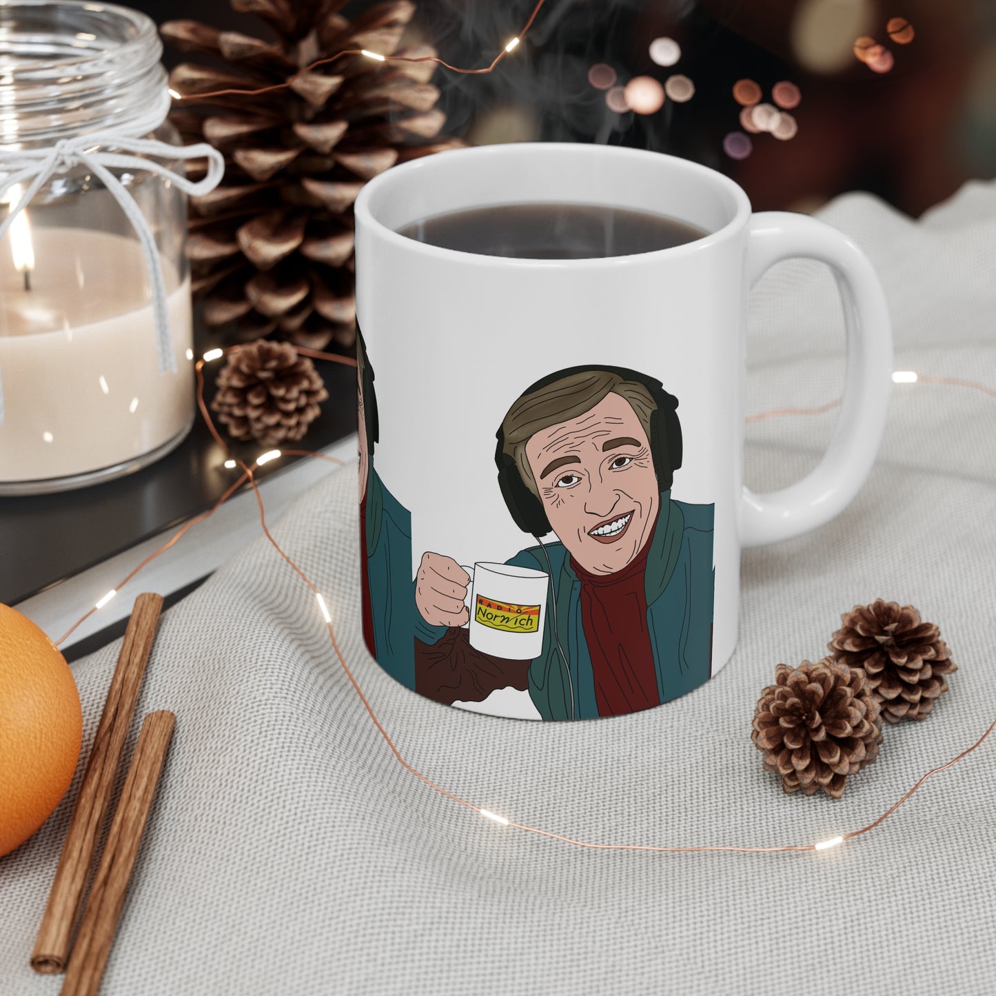 Alan Partridge | Radio Norwich Mug | More Jam