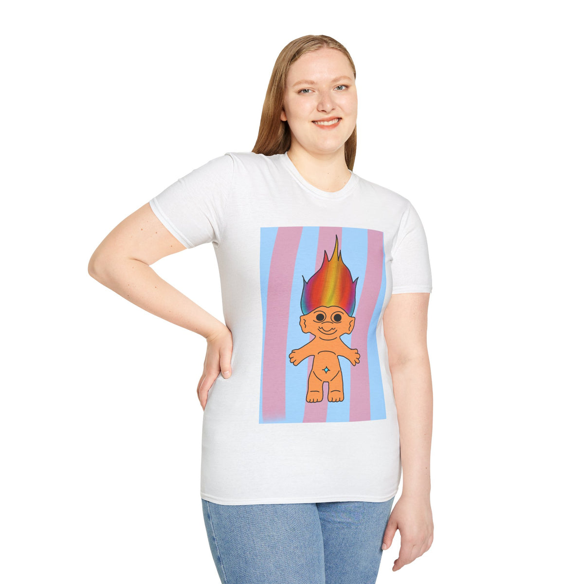 90s Rainbow Troll | T-Shirt | More Jam