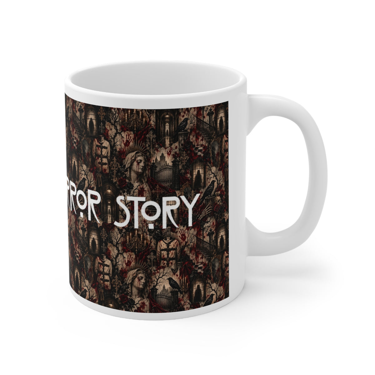 American Horror Story | Asylum Pattern Mug | More Jam