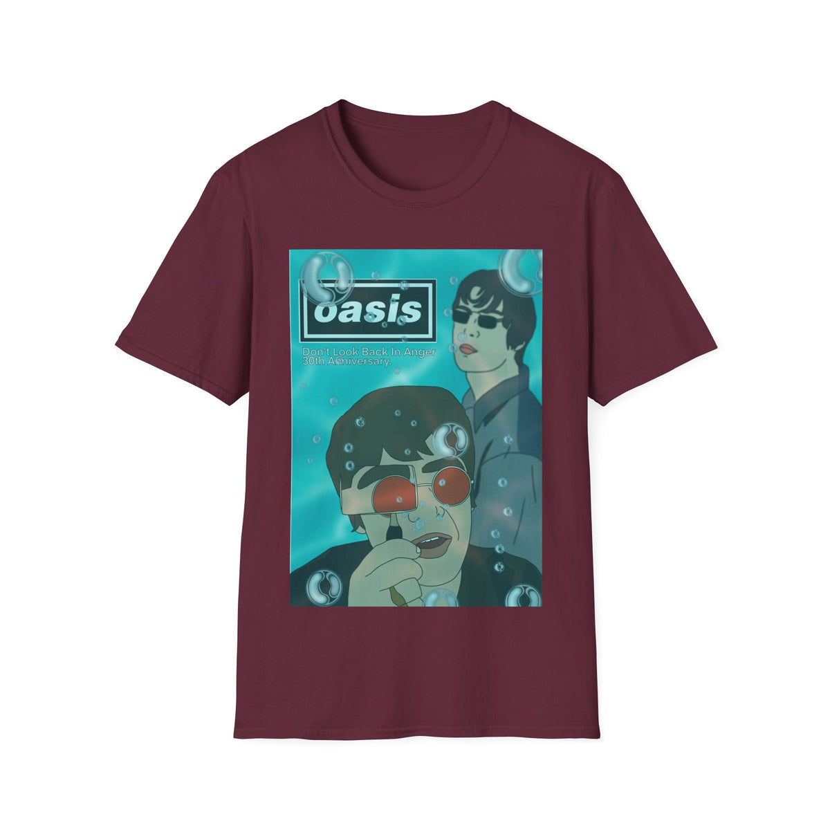 Oasis | Don’t Look Back In Anger 30th Anniversary T Shirt | More Jam