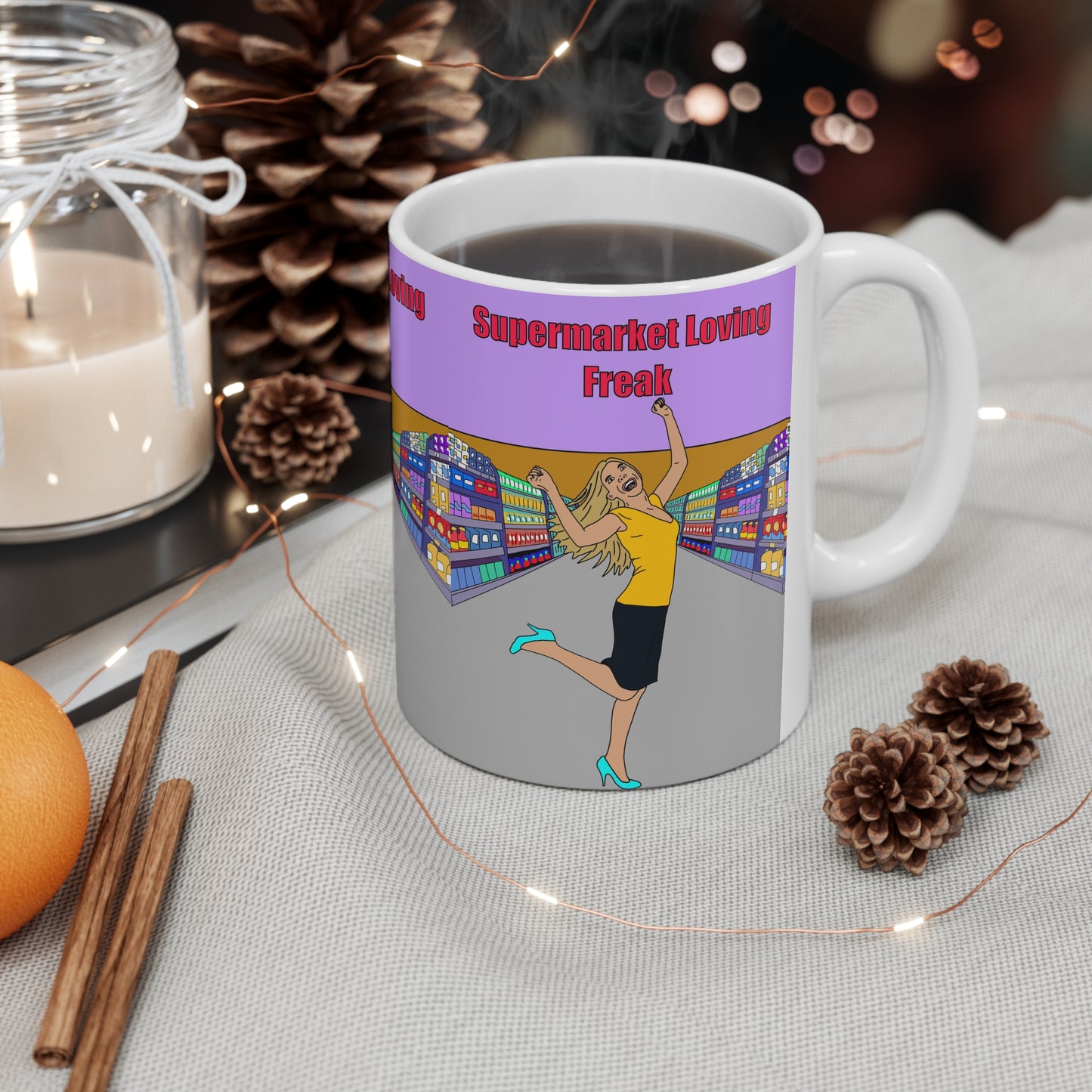 Supermarket Loving Freak | Funny Mug | More Jam