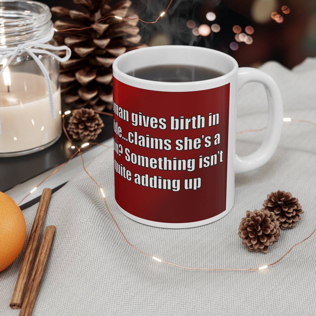 John Taylor Story Isn’t Adding Up | Ludwig Christmas Mug | More Jam