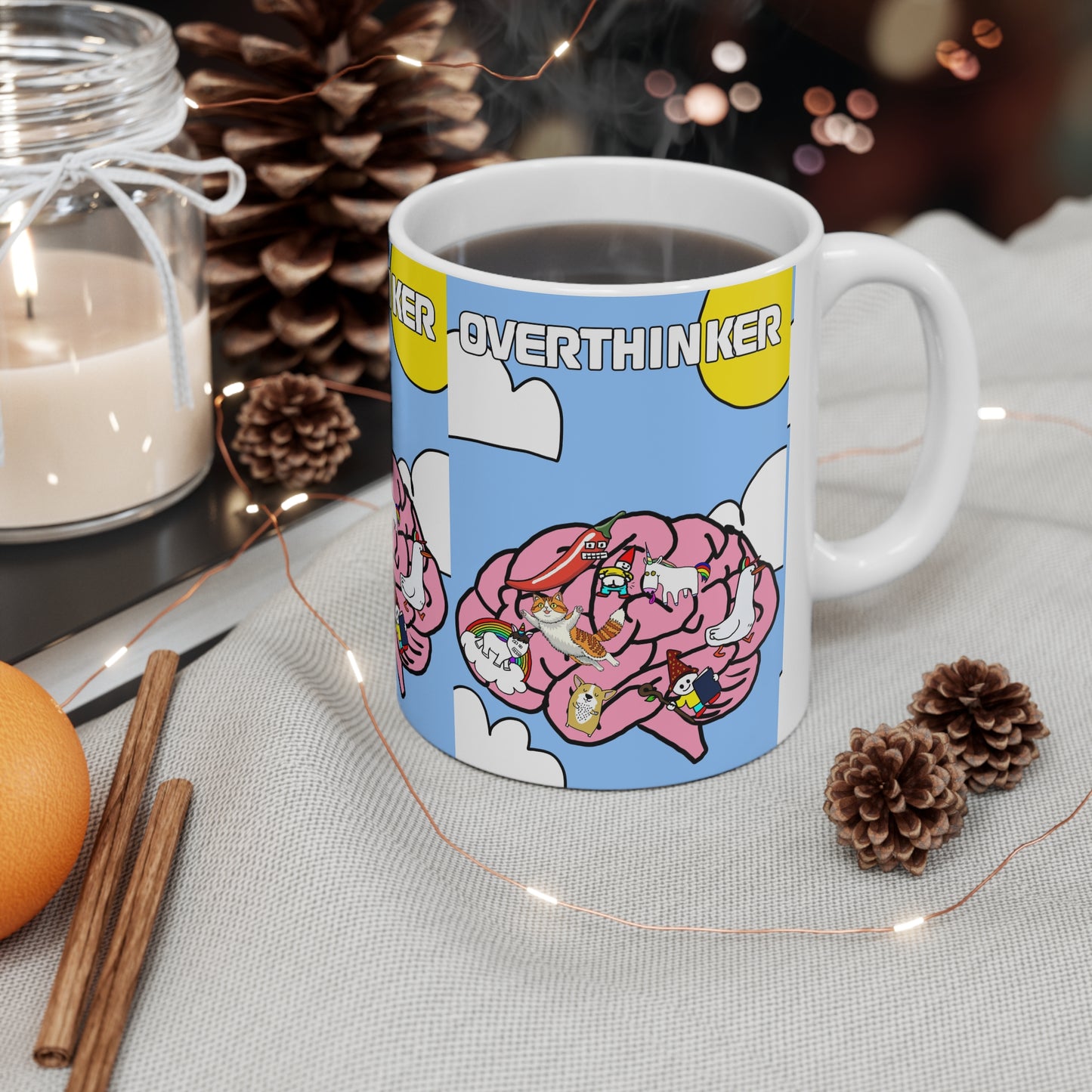 Overthinker | Neurodivergent Mug | More Jam