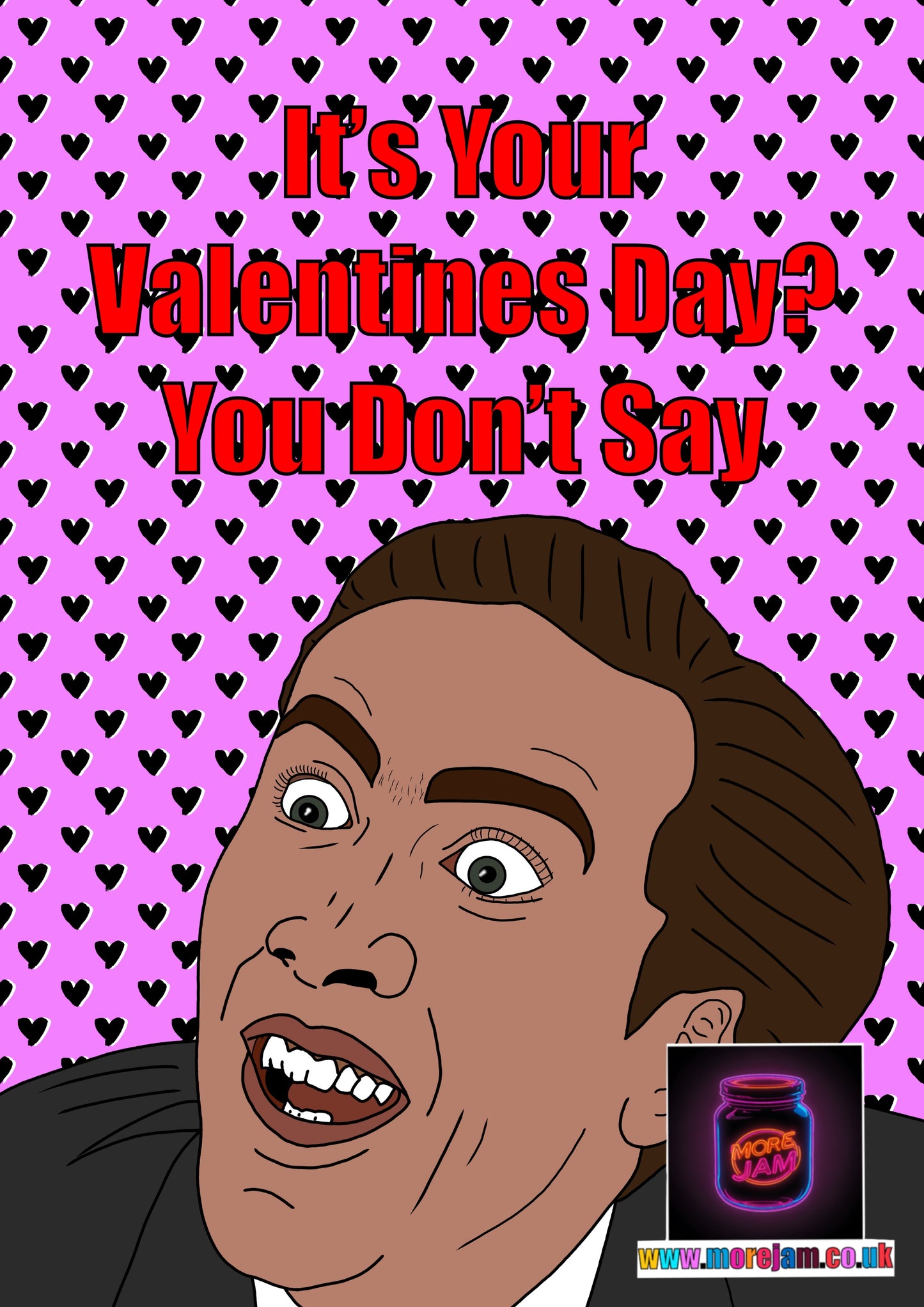 Valentine’s Day Card Nicholas Cage
