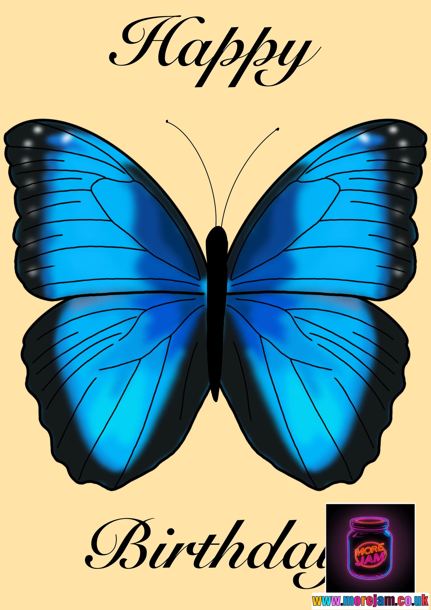 Birthday Card Butterfly