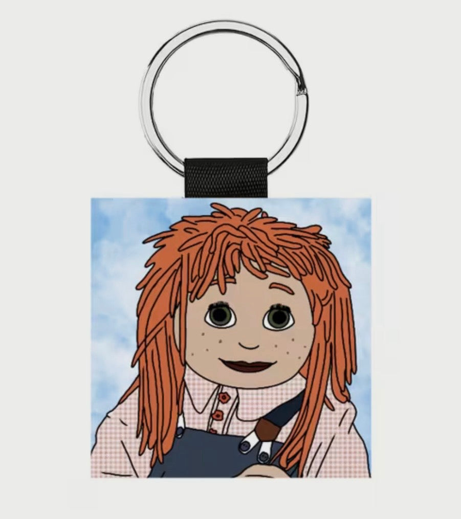 Tilly Leather Keyring