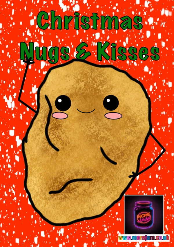 Chicken Nugget | Funny Christmas Card | More Jam