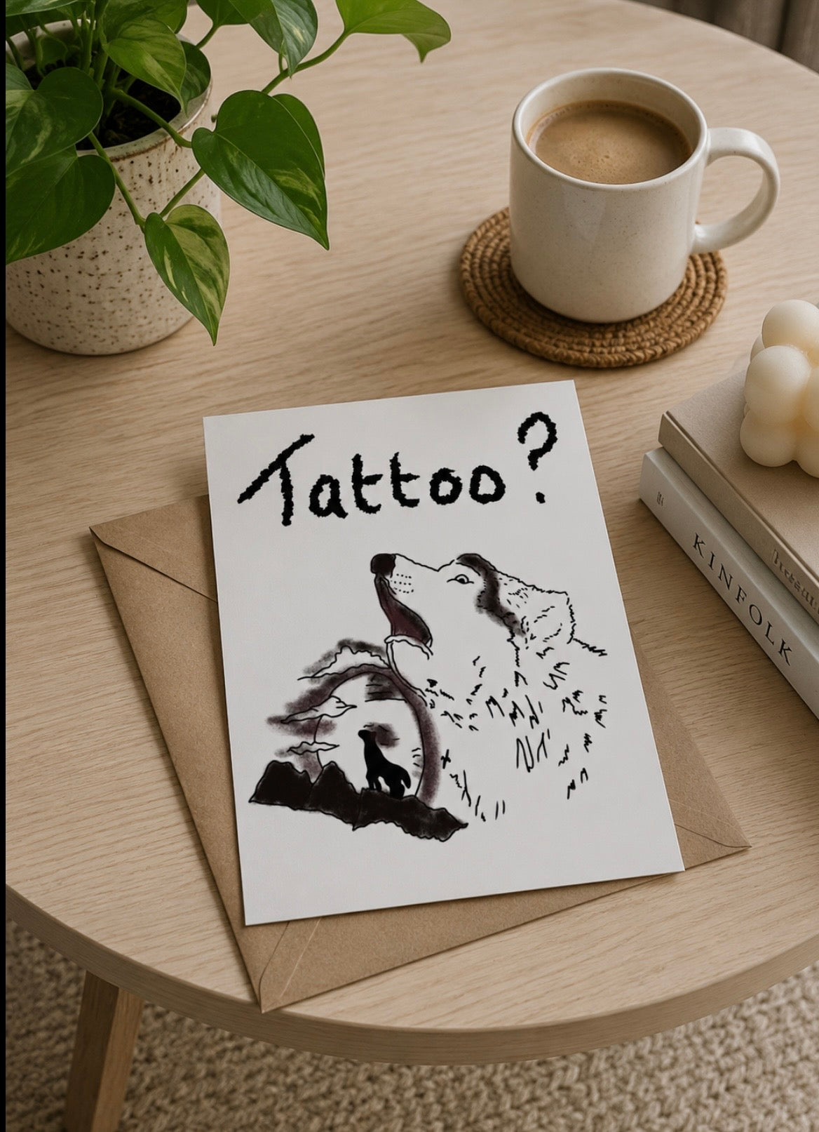 Kerry's Tattoo| Funny This Country Birthday Card | More Jam