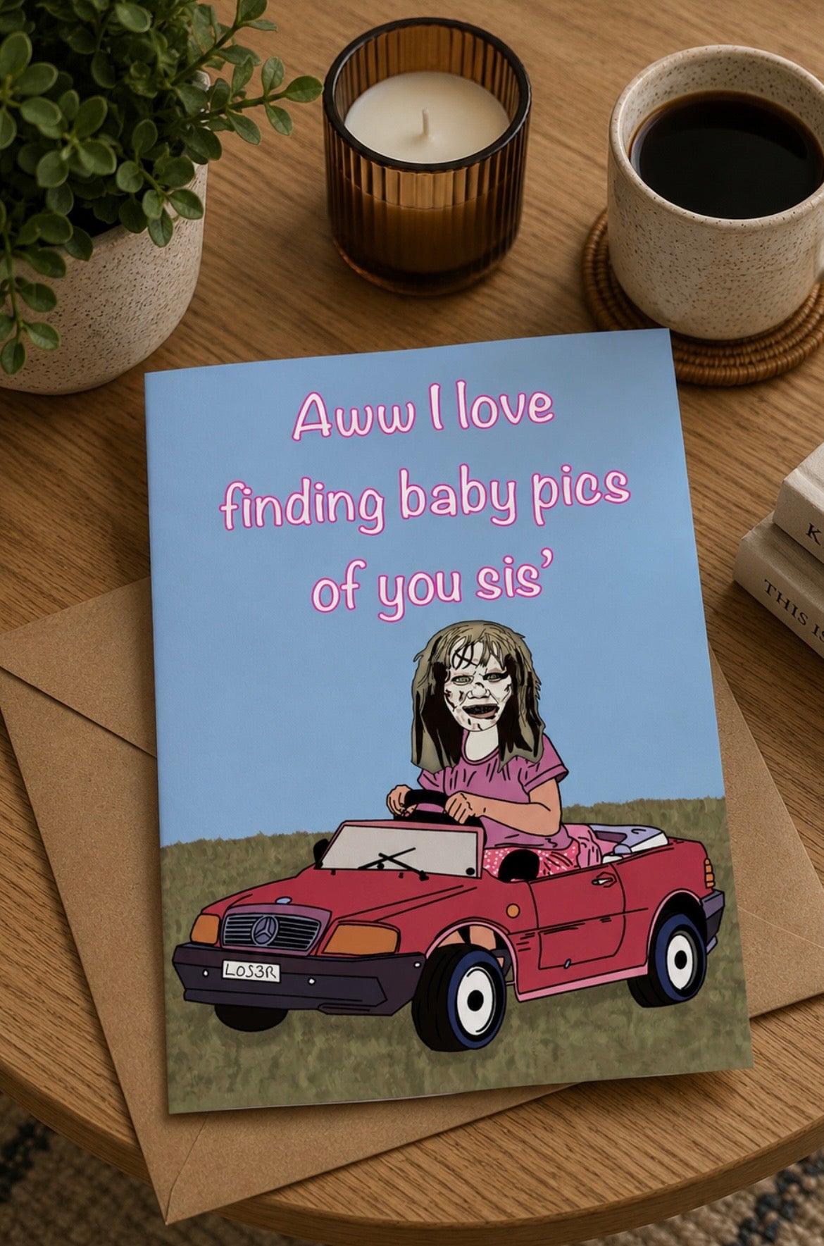 Any Occasion Card Exorcist Sister | More Jam