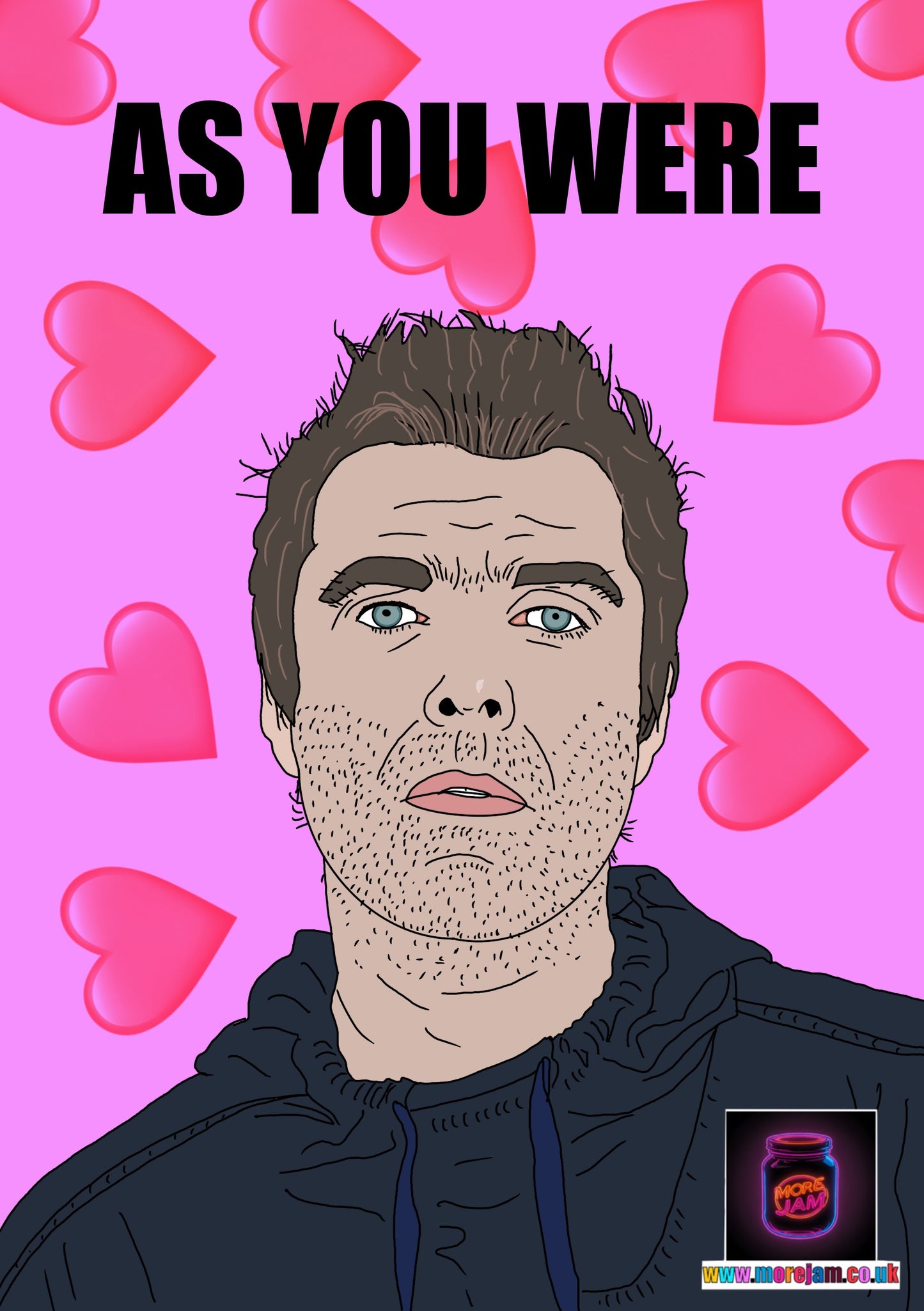 Valentine’s Day Card Liam Gallagher