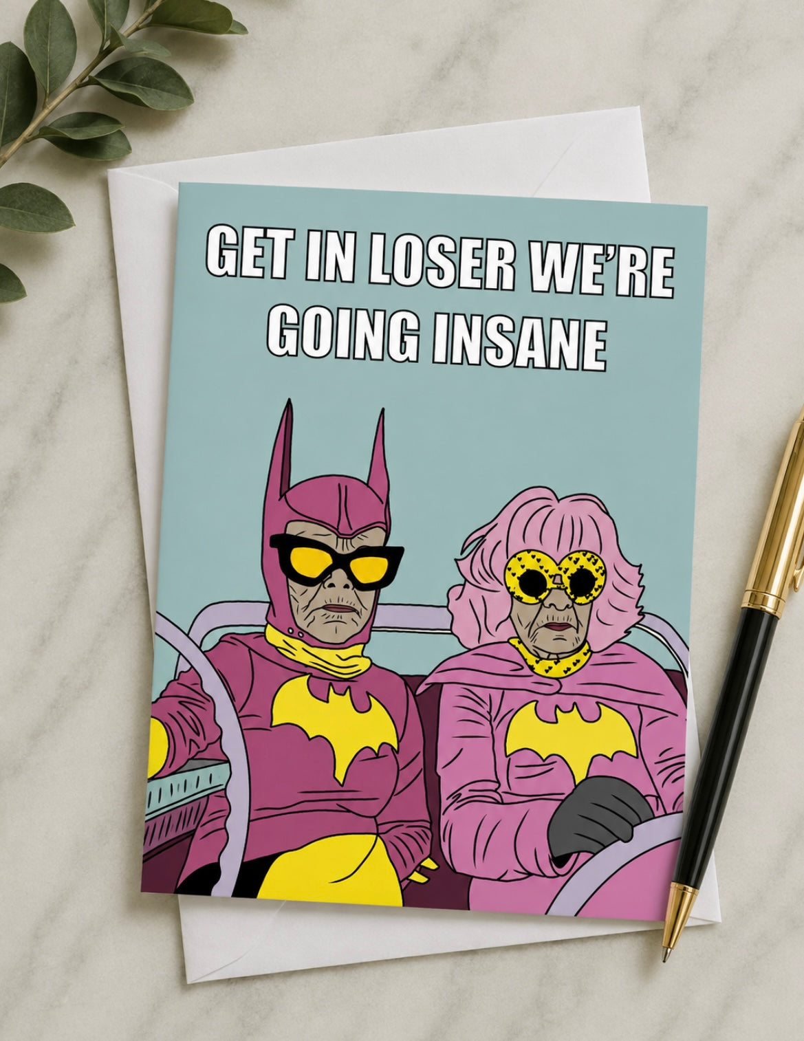 Best Friends Ger In Loser | Funny Birthday Card | More Jam