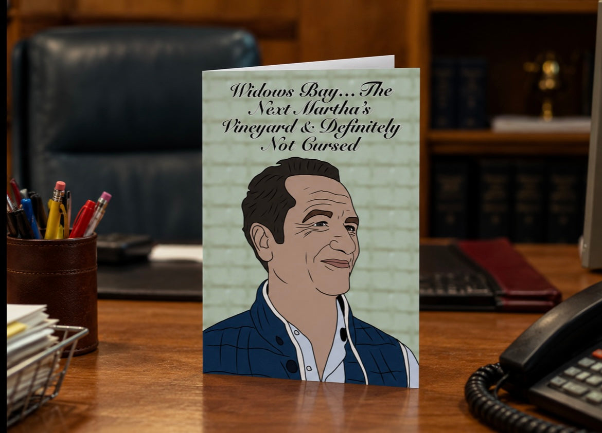 Widows Bay Tom Definitely Not Cursed Card | Funny Birthday Card | More Jam