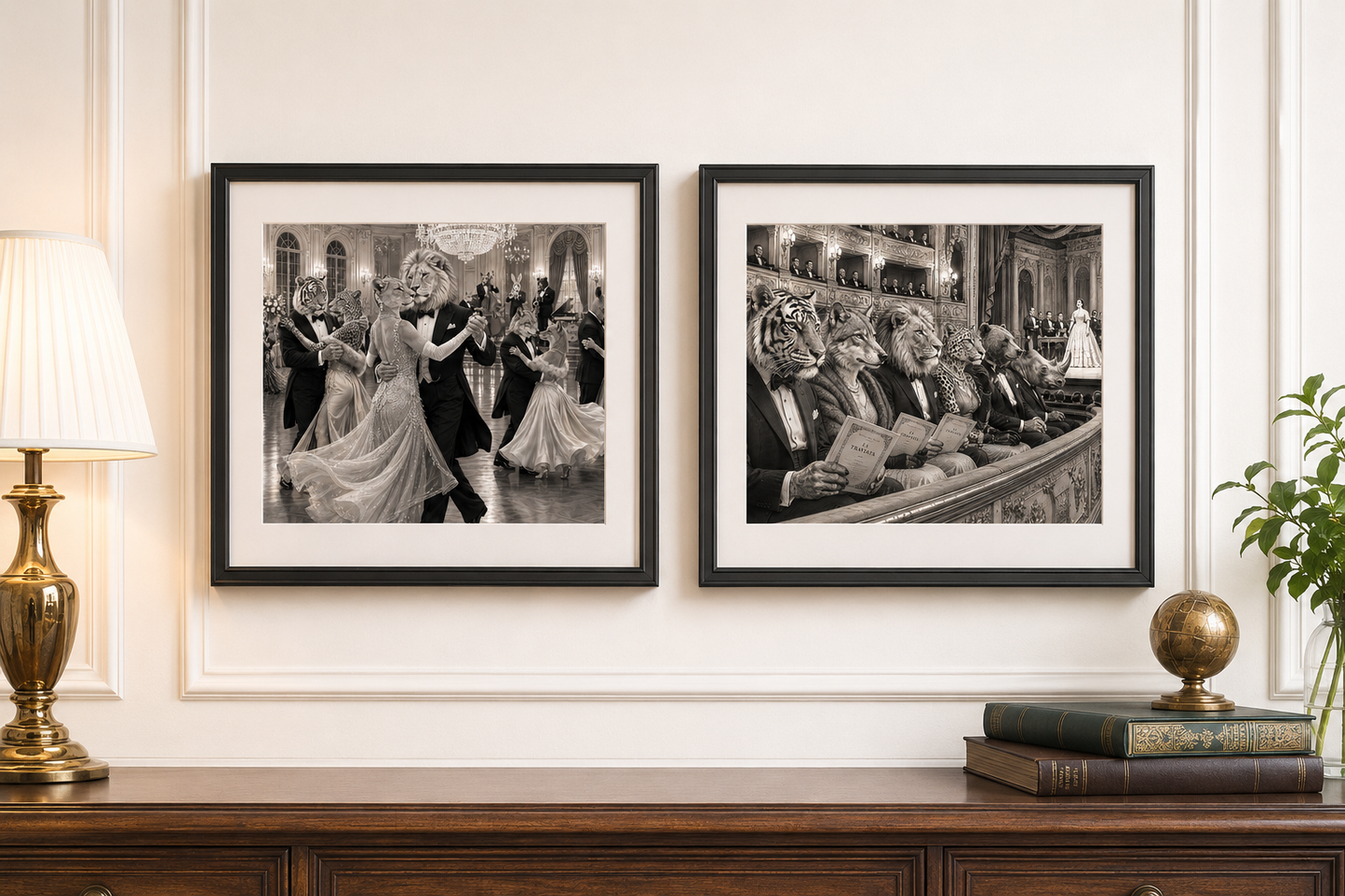 Sophisticated Opera Print UK | Unique A4 Wall Art | More Jam