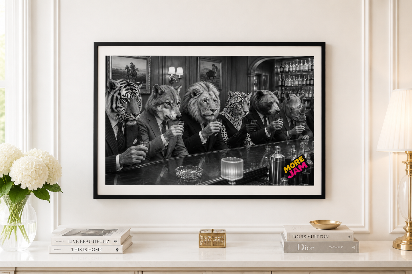 Sophisticated Shots Print UK | Unique A4 Wall Art | More Jam