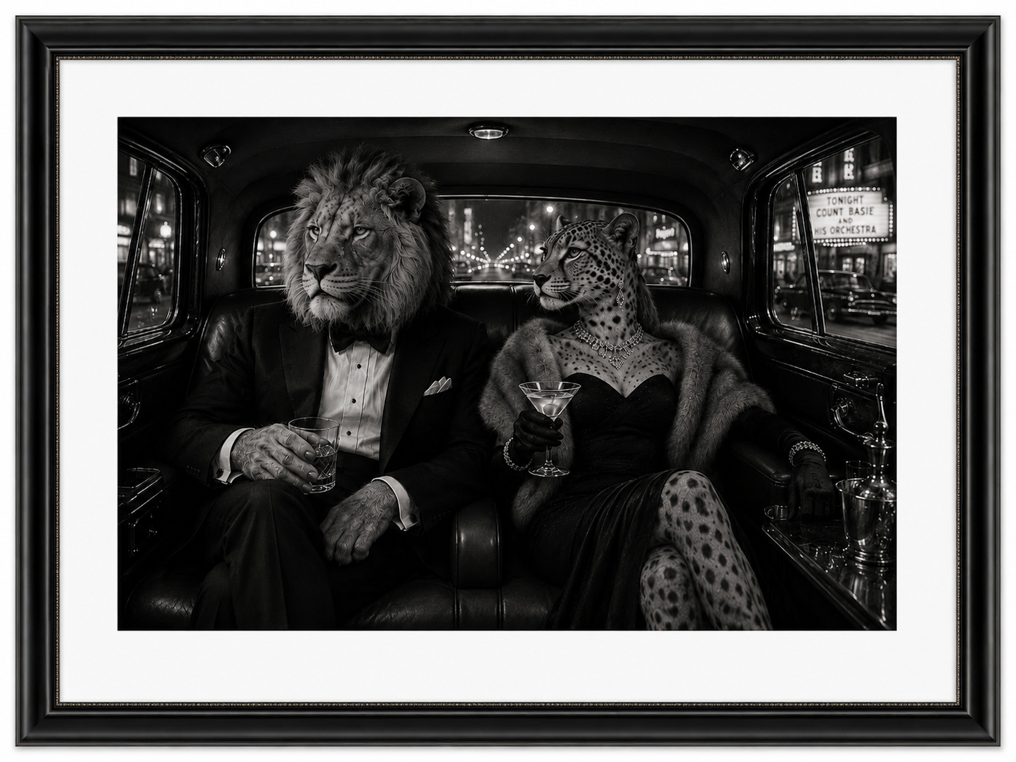 Sophisticated Limousine Print UK | Unique A4 Wall Art | More Jam