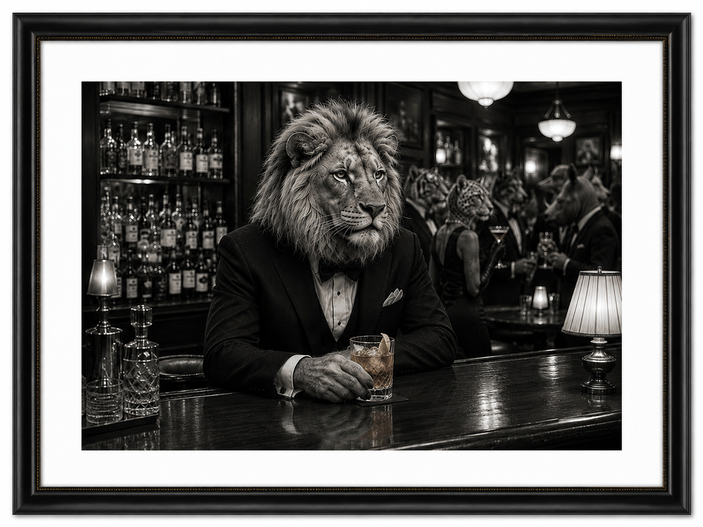 Sophisticated Old Fashioned Print UK | Unique A4 Wall Art | More Jam