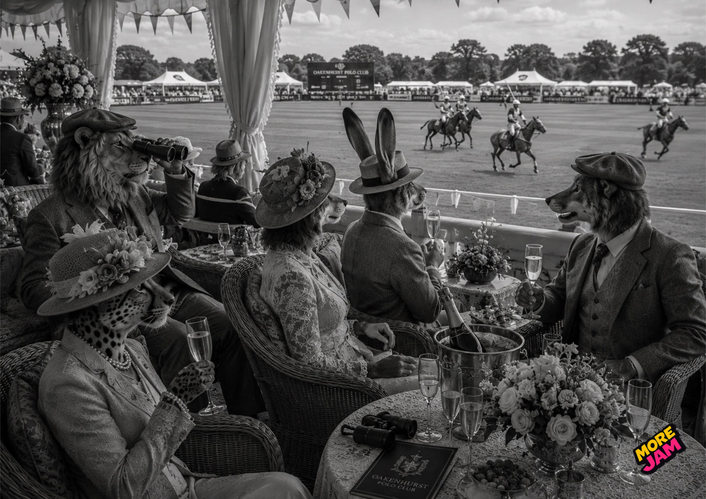 Sophisticated Polo Hospitality Print UK | Unique A4 Wall Art | More Jam