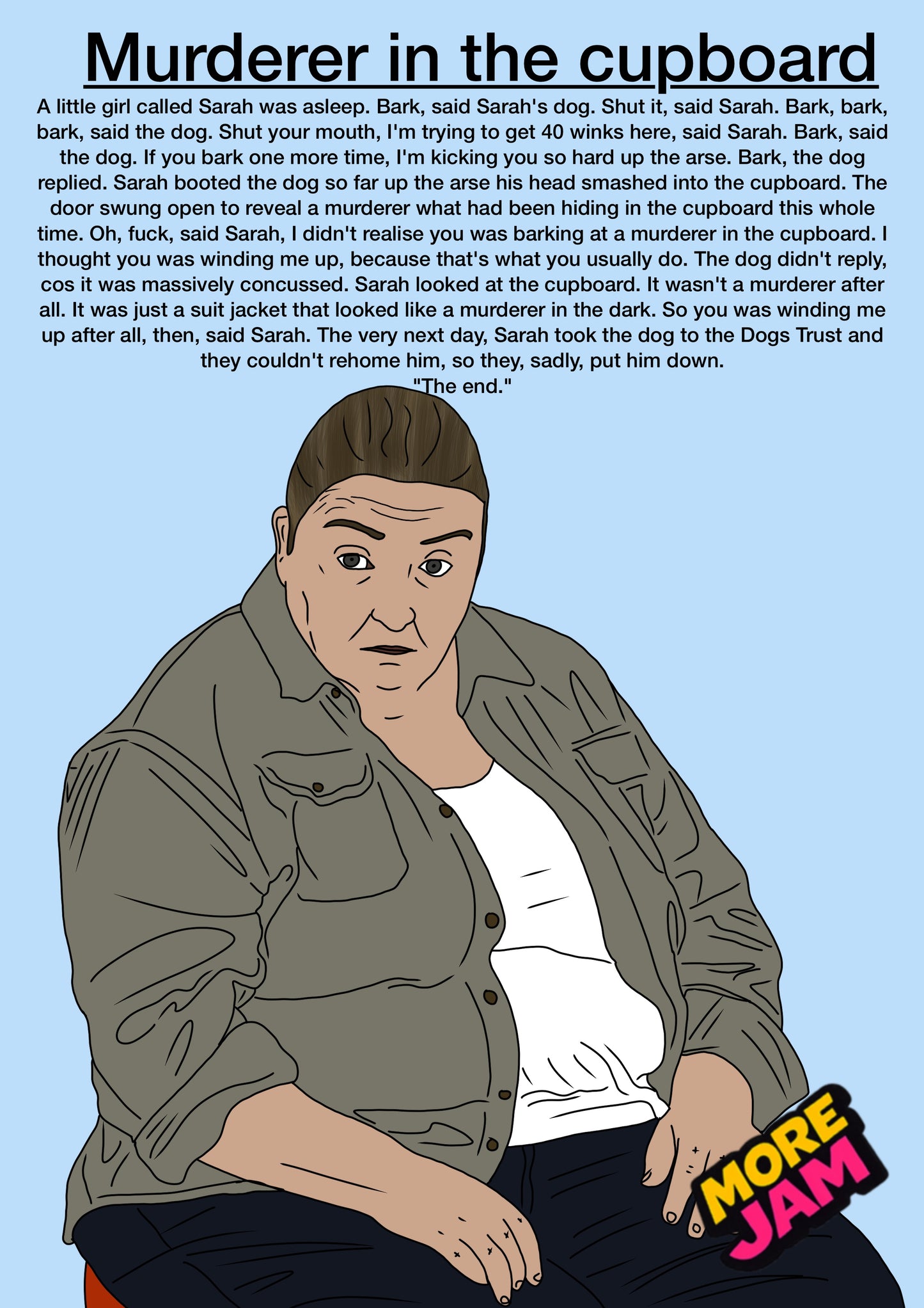 Mandy - Murderer In The Cupboard Book Club | Funny This Country Birthday Card | More Jam