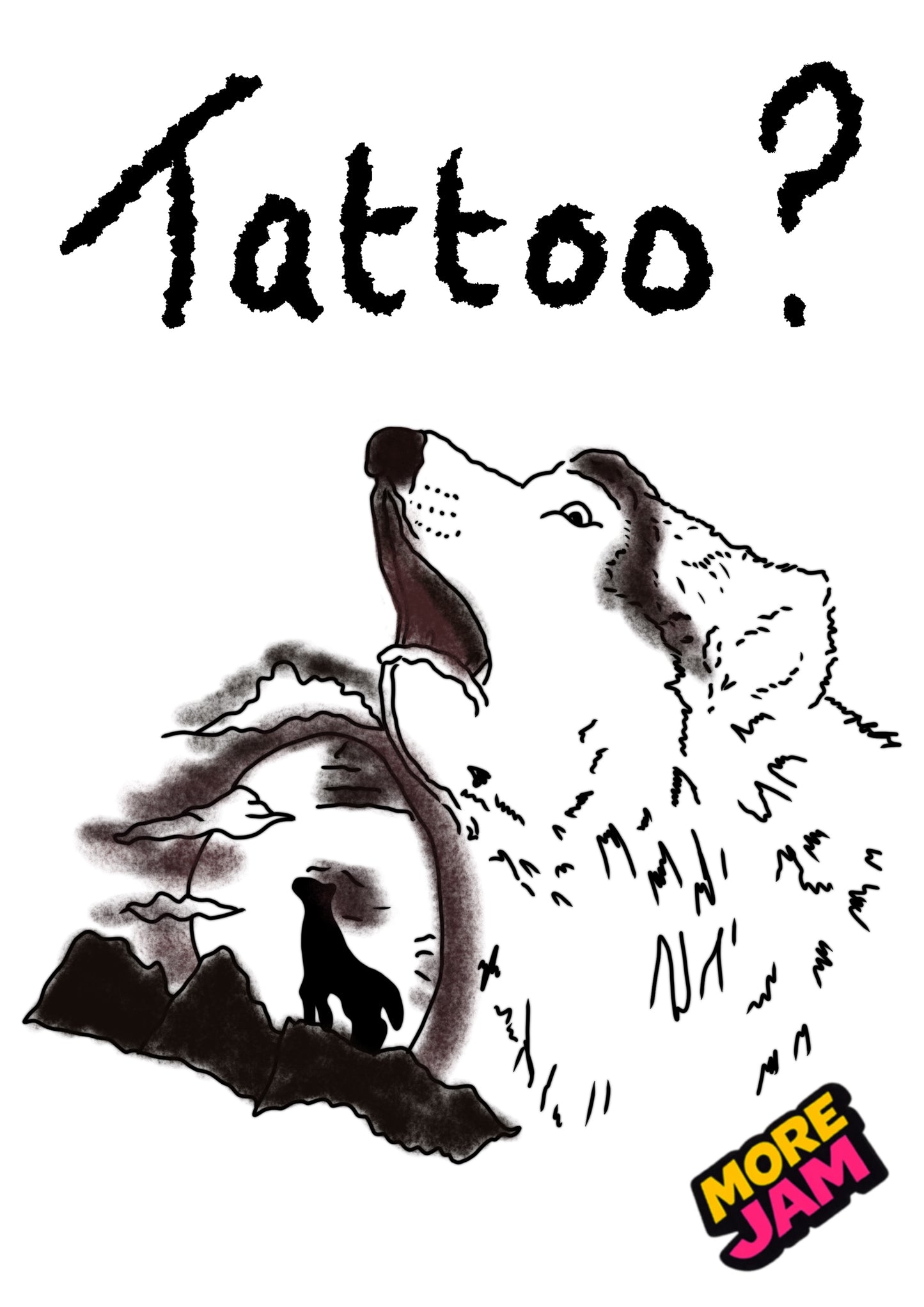 Kerry's Tattoo| Funny This Country Birthday Card | More Jam