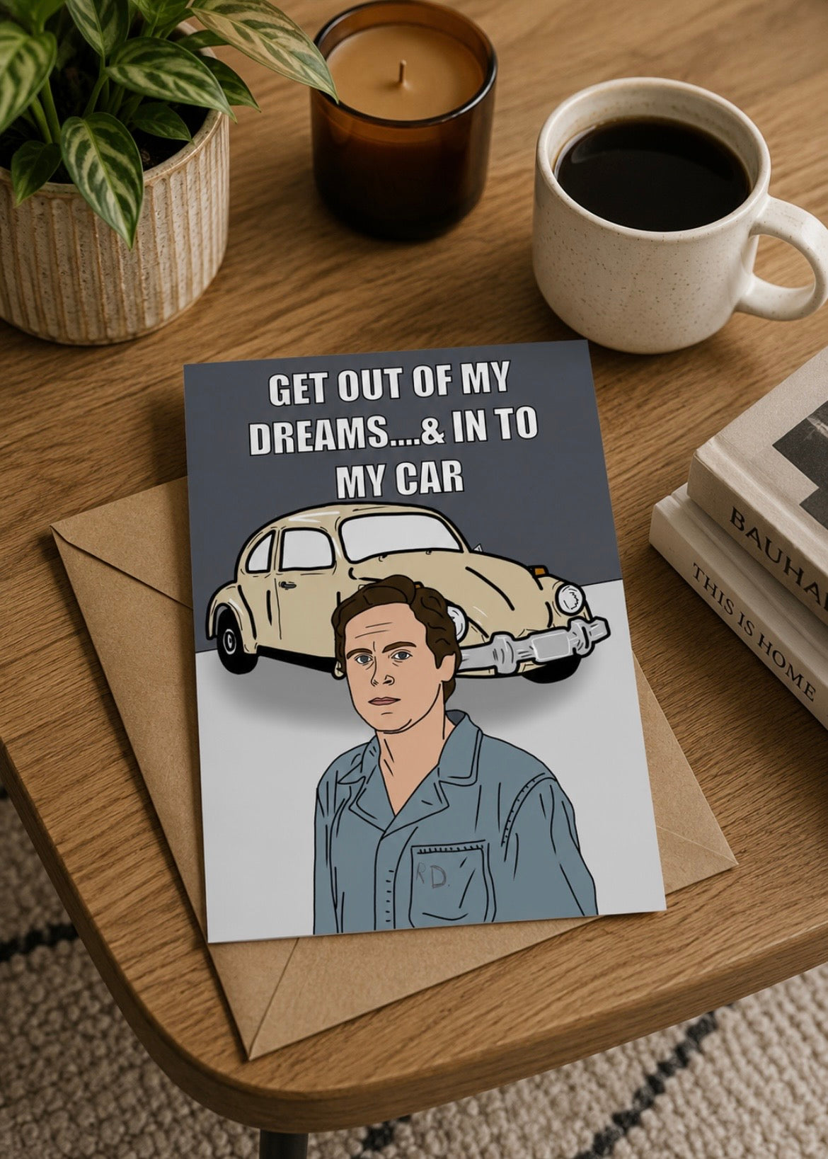 Ted Bundy Get Out Of My Dreams | Dark Humour Birthday Card | More Jam