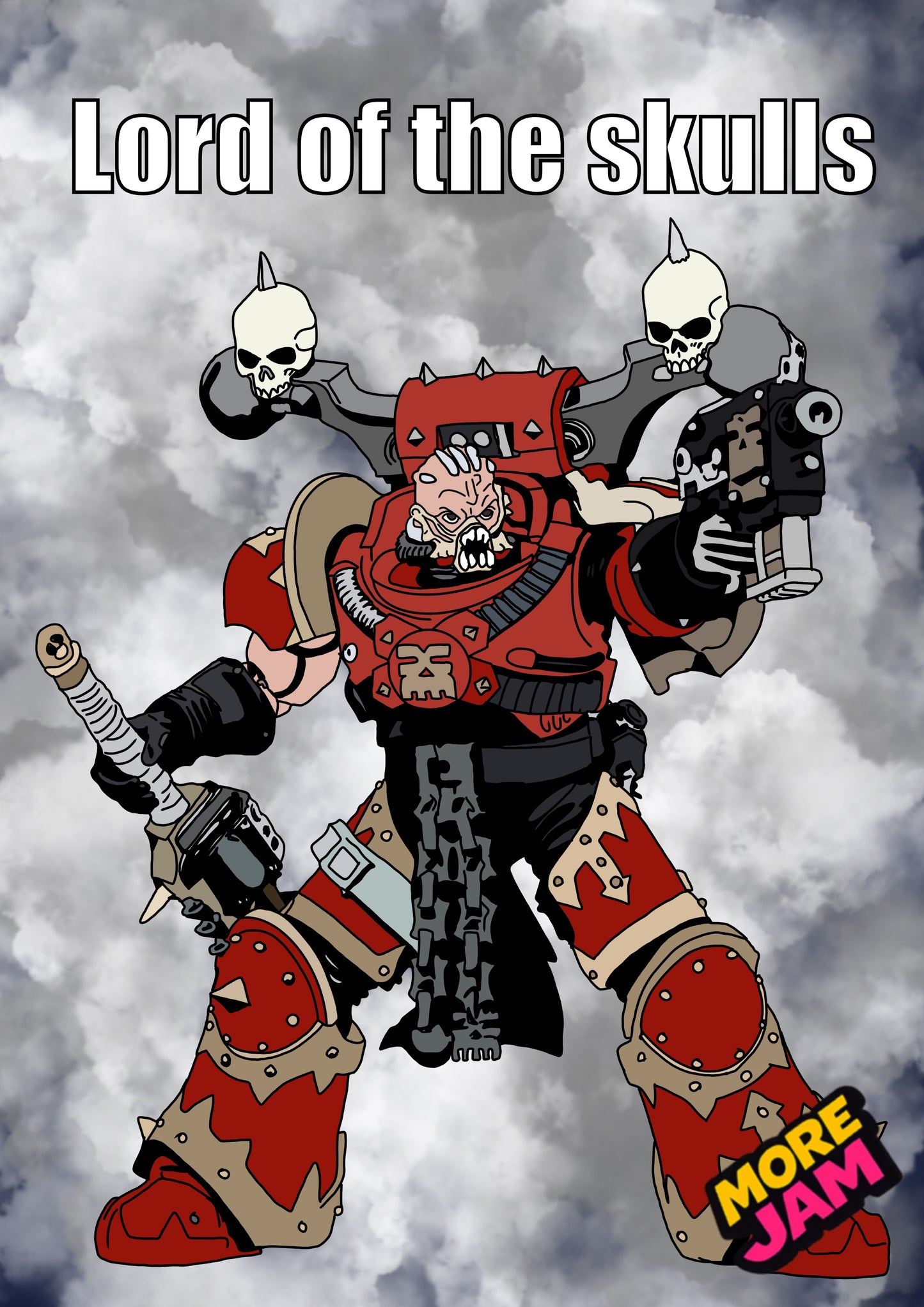 Khorne | Warhammer Birthday Card | More Jam